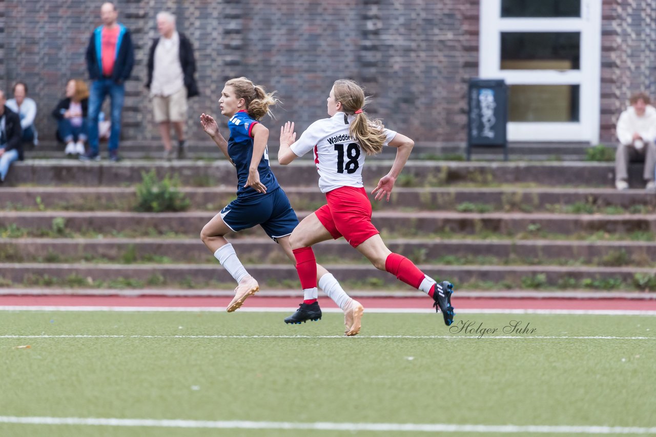 Bild 303 - wBJ Walddoerfer - VfL Pinneberg : Ergebnis: 3:3